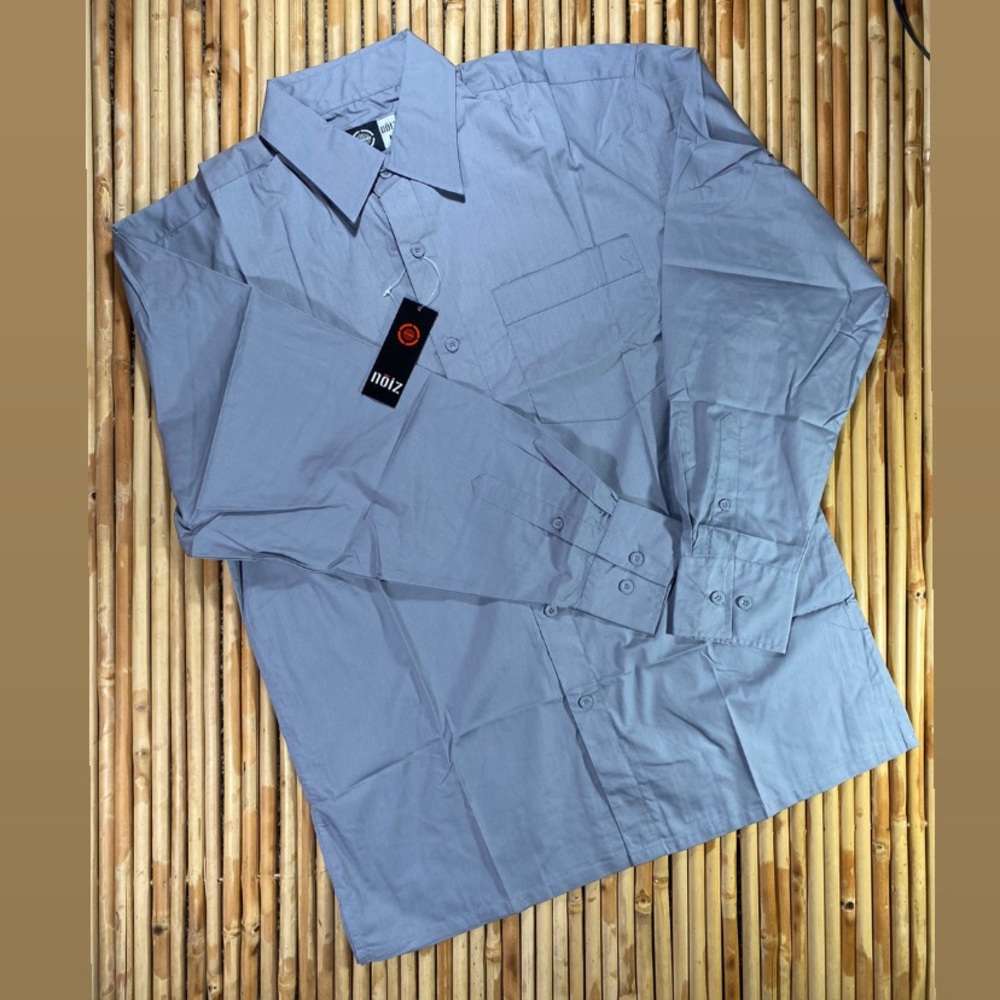NWT Noiz Grey Button Down